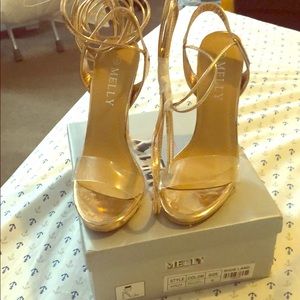 HerStyle KINZA- Stiletto heel, Ankle lace-up